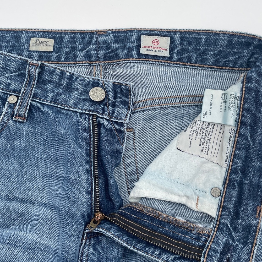 AG Piper slouchy slim classic wash 28R - Picture 3 of 7